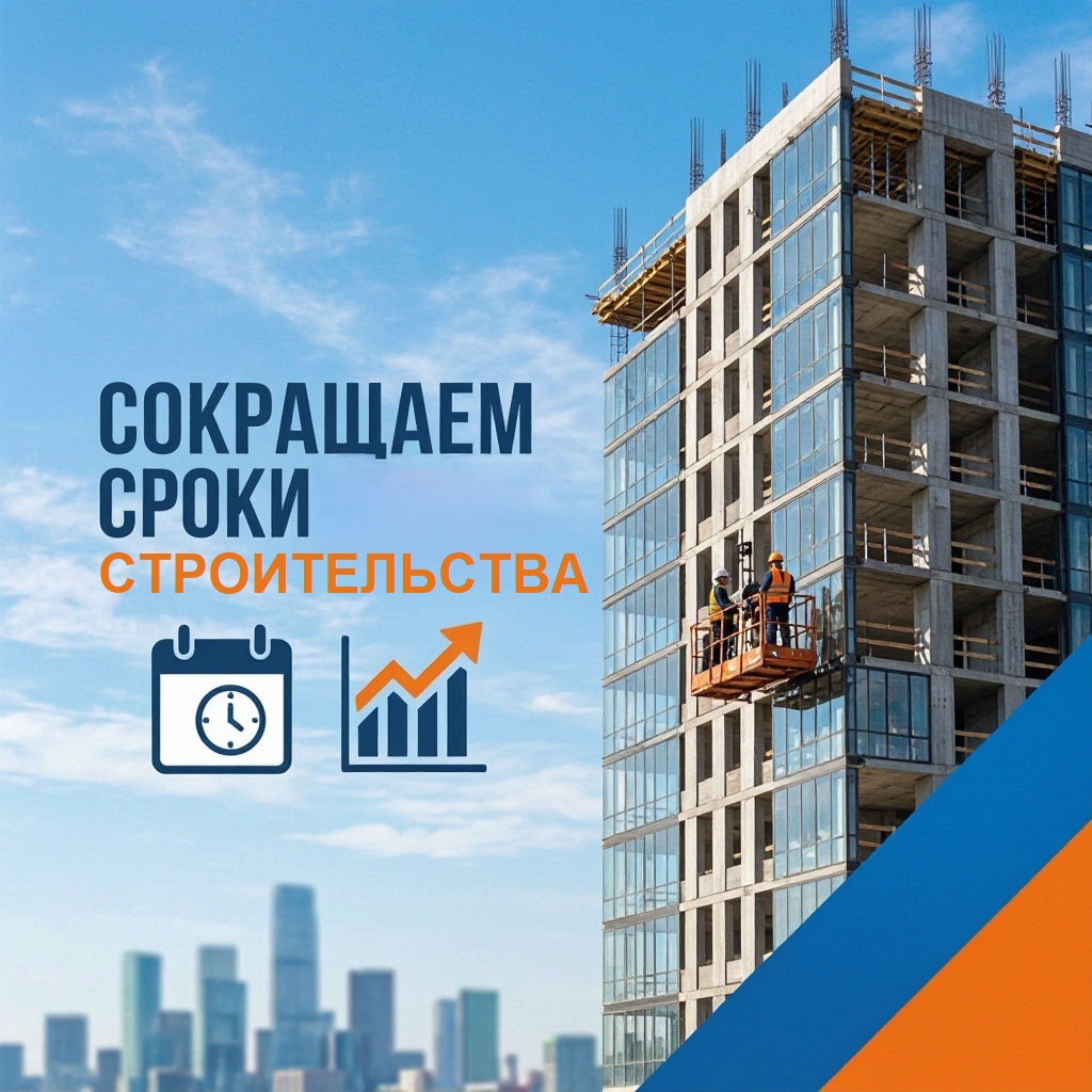 Как подъемное оборудование сокращает сроки строительства